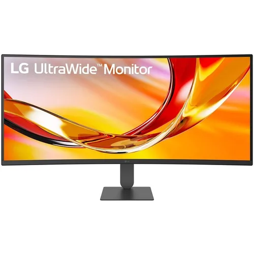 34" Монитор LG UltraWide 34U620B-B, 3440x1440, VA, 144Гц, 2хHDMI, 1хDP, изогнутый, черный [34u620b-b.aruz]