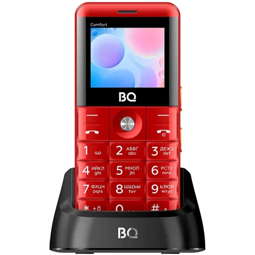 Сотовый телефон BQ Comfort 2006, красный/черный