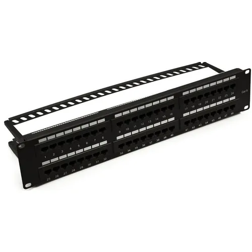 Патч-панель Suprlan 10-0431 19" 2U 48xRJ45 кат.5E UTP