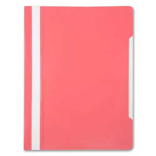 Папка-скоросшиватель Бюрократ -PS20PINK, A4, пластик, розовый 20 шт./кор.