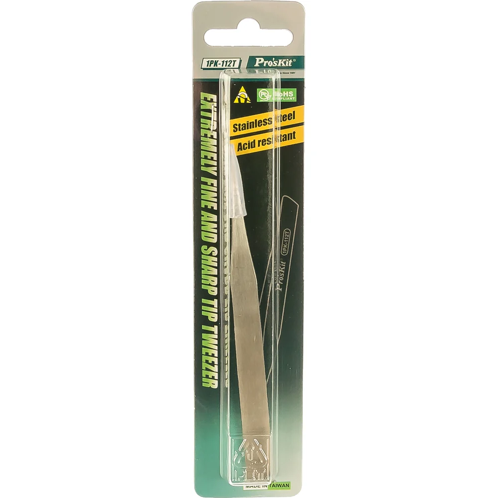 Антимагнитный пинцет Pro'sKit 1PK-112T 00049829