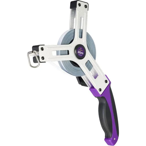 Мерная лента геодезическая ERMENRICH Reel SX30, 30м x13мм, с автостопом [84577]