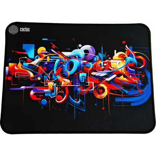 Коврик для мыши Cactus Graffiti ткань, 400х300х3мм [cs-mpc-pro10xl]