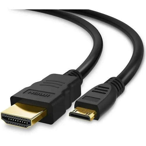 Кабель-переходник аудио-видео PREMIER 5-845, mini-HDMI (m) - HDMI (m), 2м, GOLD, черный [5-845 2.0]