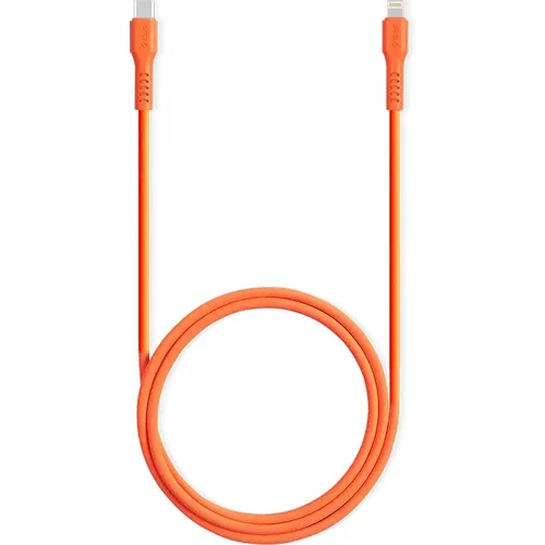 Кабель TTEC 2DK60NT, Lightning (m) - USB Type-C (m), 1.2м, оранжевый