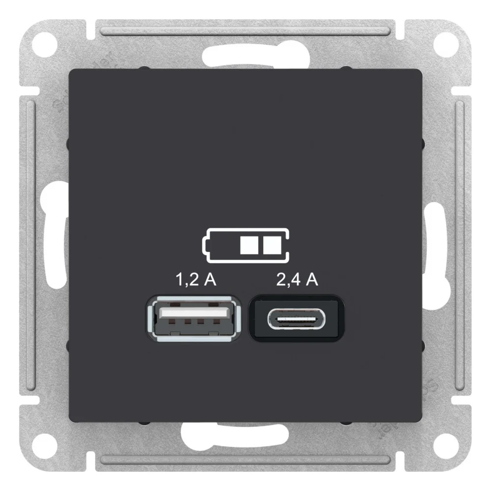 Розетка usb Systeme Electric AtlasDesign ATN001039