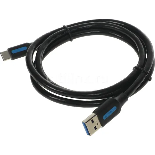 Кабель USB3.0 VENTION COZBF, USB Type-C (m) - USB 3.0 A(m), круглое, 1м