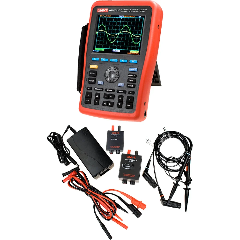 Цифровой портативный осциллограф UNI-T UTD1062C 00-00013430