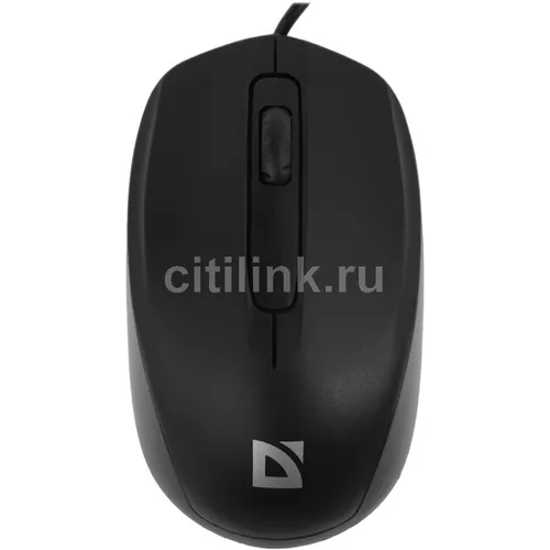 Мышь проводная Defender Alpha MB-507, оптическая, USB, 1000dpi, черный [52507]