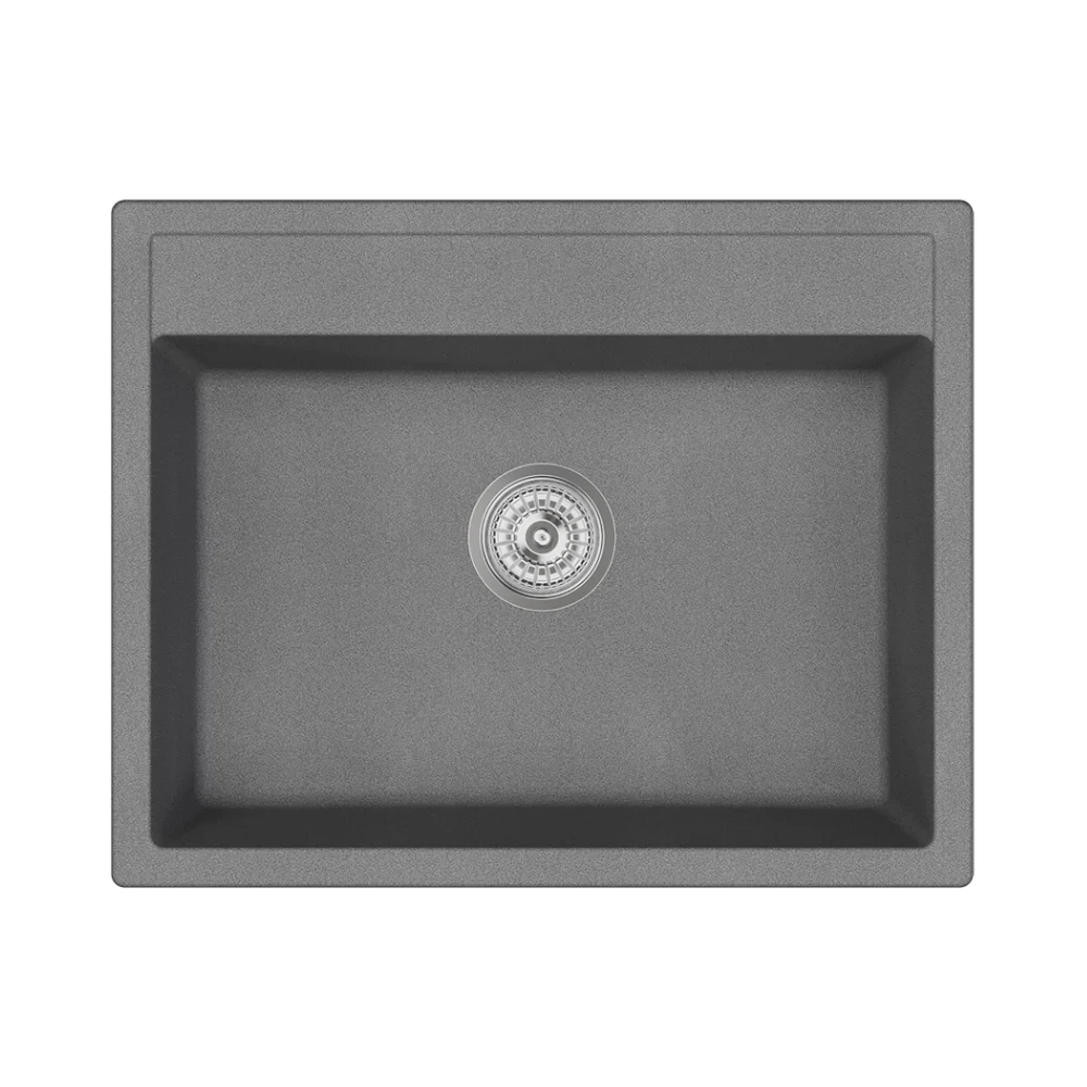 Кварцевая мойка EMAR EMQ-1640.Q Антрацит