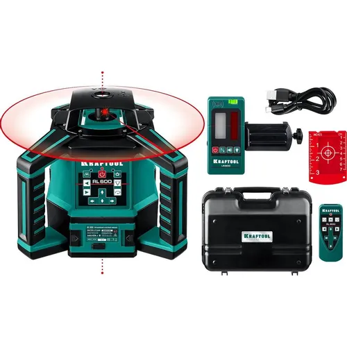 Лазерный нивелир Kraftool RL600 34600_Z01