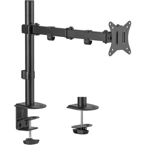 Кронштейн для мониторов Cactus CS-VM-D32-BK, до 32", до 9кг, настольный, поворот и наклон, черный