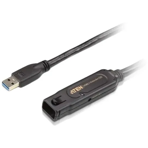 Кабель-удлинитель USB3.0 ATEN UE3310-AT-G, USB A (m) (прямой) - USB A(f) (прямой), 10м, черный