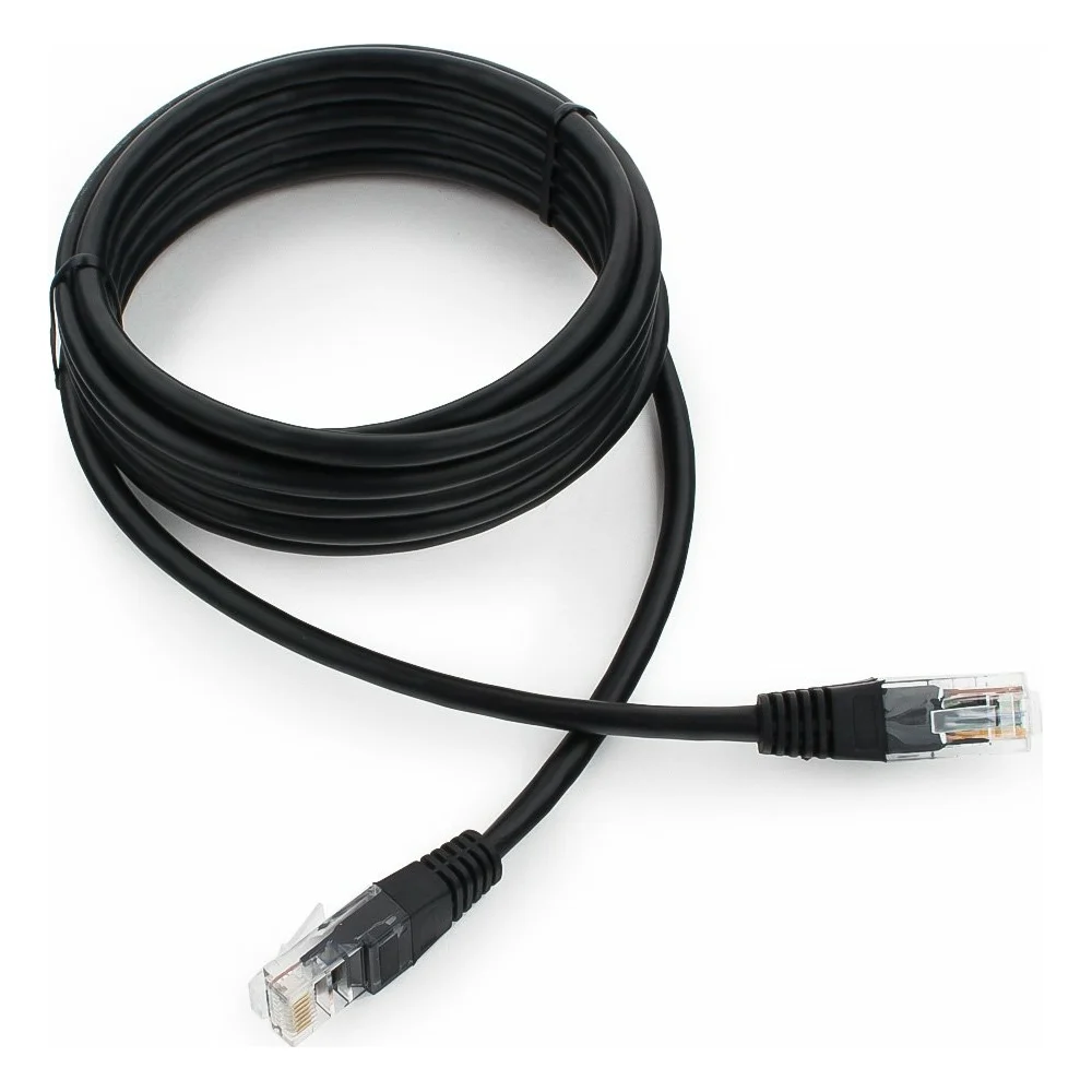 Литой многожильный патч-корд Cablexpert UTP PP12-3M/BK