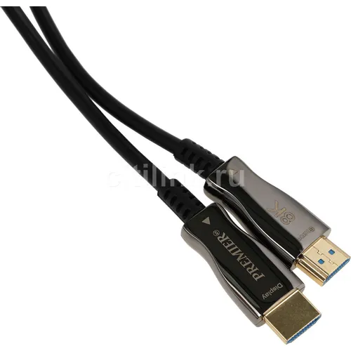 Кабель соединительный аудио-видео PREMIER 5-807, HDMI (m) - HDMI (m), ver 2.0, 100м, черный [5-807 100.0]