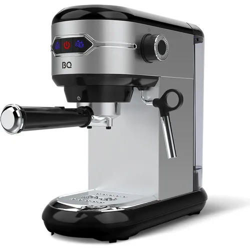 Кофеварка BQ CM3001, рожковая, нержавеющая сталь /черный