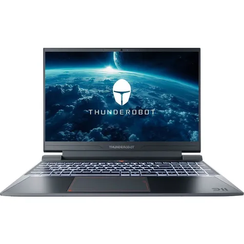 Ноутбук игровой THUNDEROBOT 911 X Wild Hunter G3 Evo, 15.6", IPS, Intel Core i5 13420H 2.1ГГц, 8-ядерный, 16ГБ DDR5, 512ГБ SSD, NVIDIA GeForce RTX 5050 для ноутбуков - 8 ГБ, TGP 115Вт, FreeDOS, серый [jt009r00kru]