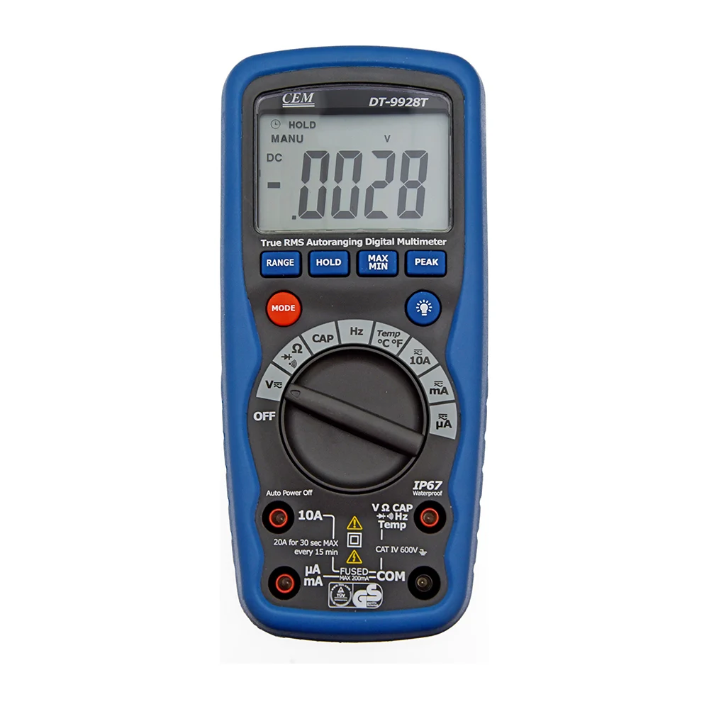 Профессиональный мультиметр СЕМ DT-9928T 481837