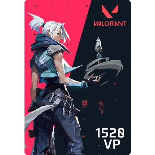 Пополнение игровой валюты RIOT GAMES Valorant: 1520 VP, регион: Россия, Весь мир