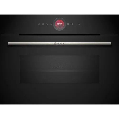 Духовой шкаф электрический Bosch CMG7241B1, 45л, дверца с 3 стеклами, черный