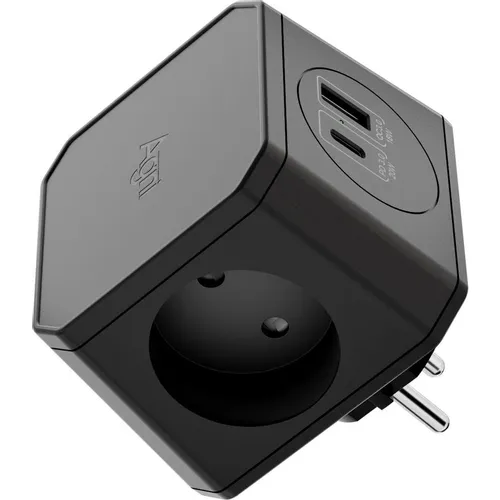 Сетевой разветвитель AGNI TP-WJ2U3E, черный [tp-wj2u3e-black]