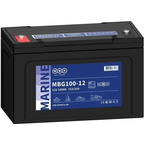Аккумуляторная батарея WBR MBG100-12 для ИБП, 12В, 100Ач