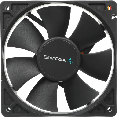 Вентилятор DeepCool XFan 120 120мм, 3-pin, от БП:4-pin (Molex), 1300об/мин, 24 дБ, черный, Ret [dp-fdc-xf120]