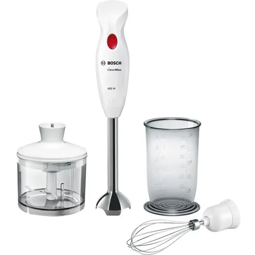 Блендер Bosch CleverMixx MSM24500, погружной, белый