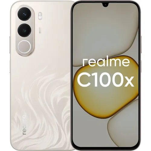6.8" Смартфон REALME C100X 4/128Gb, RMX5366, NFC, IPS, 120Гц, 8000мAч, белый