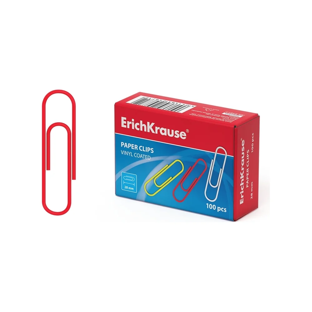 Скрепки ErichKrause Classic 24871
