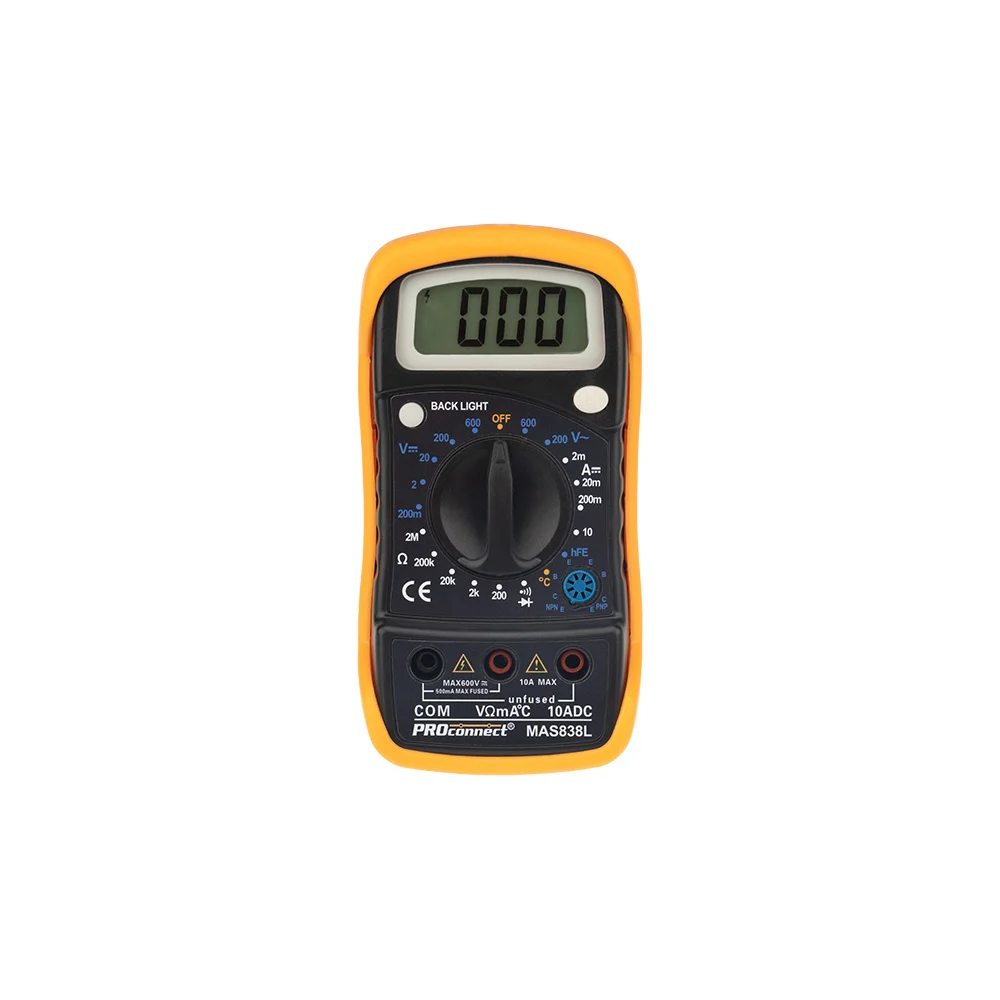 Универсальный мультиметр PROCONNECT MAS838L 13-3022