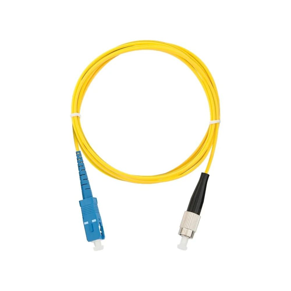 Переходной волоконно-оптический шнур NIKOMAX NMF-PC1S2C2-SCU-FCU-002