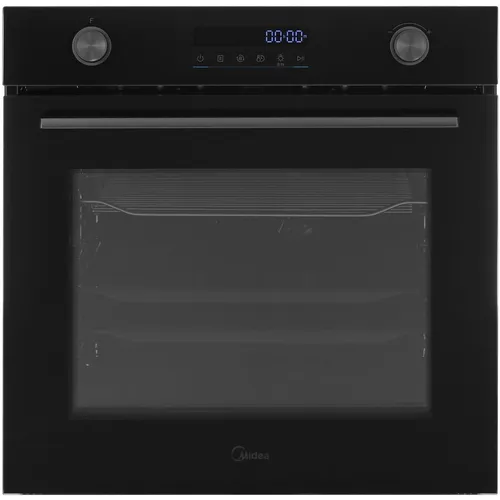 Духовой шкаф электрический Midea MO715103GB, 72л, дверца с 3 стеклами, черный