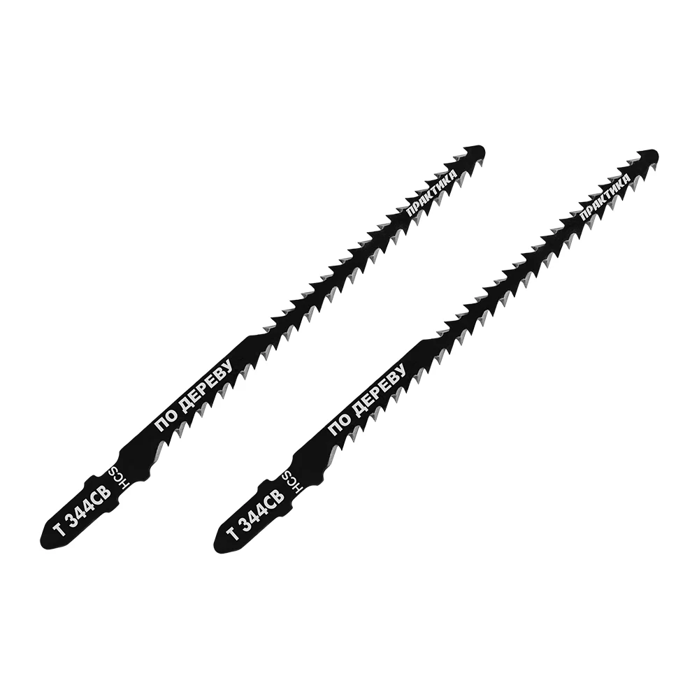 Пилки для лобзика по дереву ДСП ПРАКТИКА T344CB 244-384