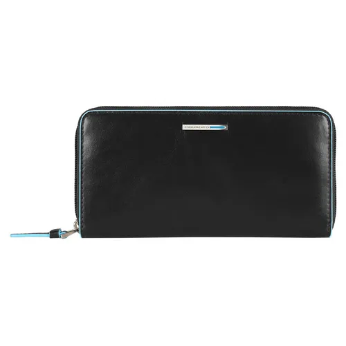 Кошелек женский Piquadro Blue Square, кожа натуральная, черный [pd3229b2r/n]