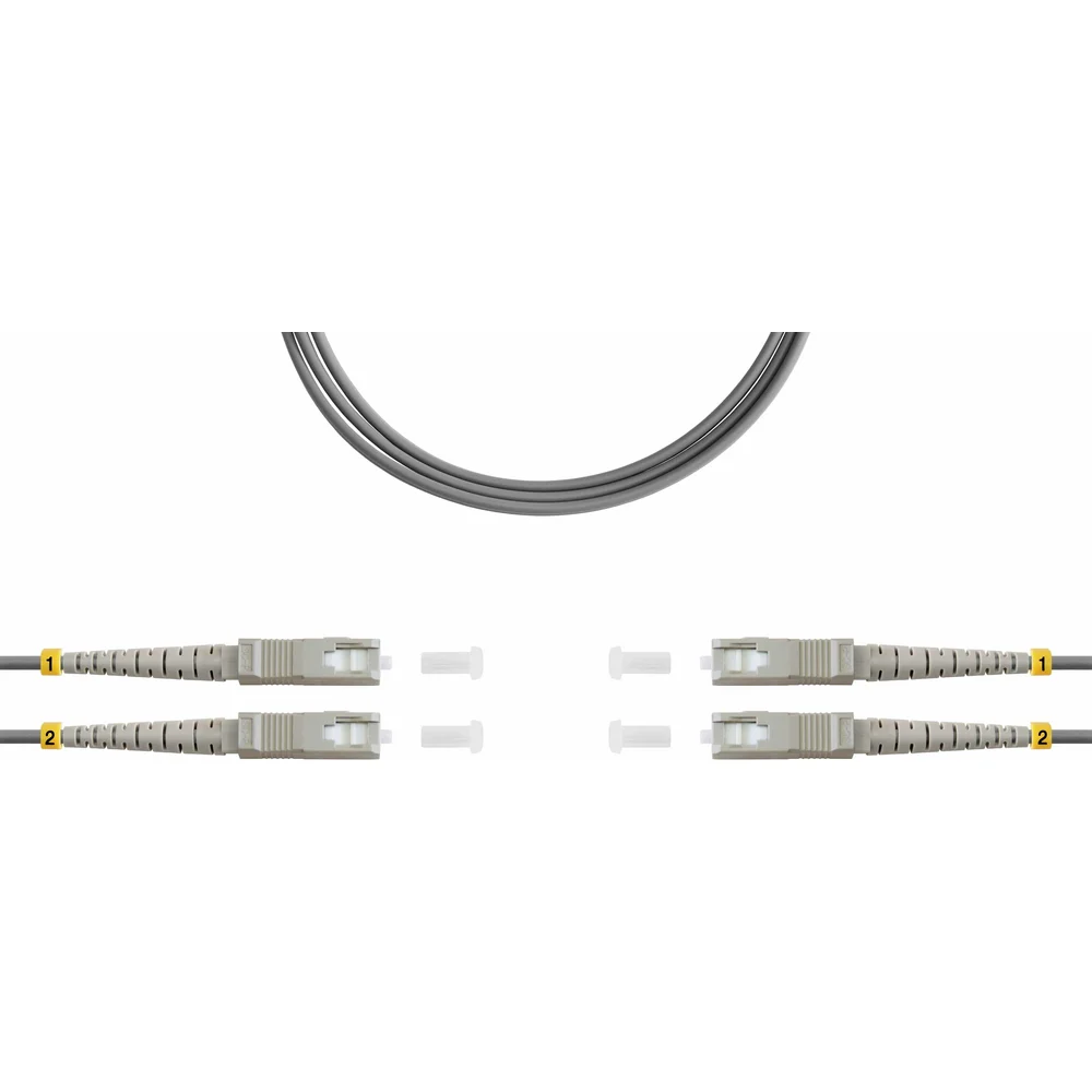 Дуплексный оптический патч-корд TopLan DPC-TOP-OM1-SC/P-SC/P-1.5
