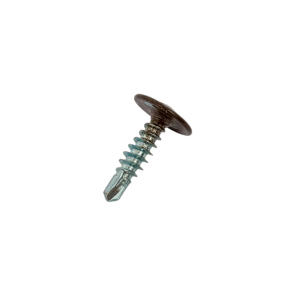 Саморез Госкреп ПШС 4,2х16 RAL8017 200 шт. 1-0017070