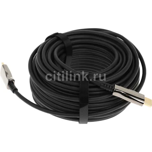 Кабель соединительный аудио-видео PREMIER 5-807, HDMI (m) - HDMI (m), ver 2.0, 20м, черный [5-807 20.0]