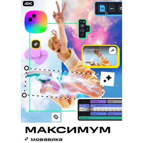 Ключ активации МОВАВИКА Максимум 2026 для Мас, персональная лицензия, годовая подписка [мм26мг]