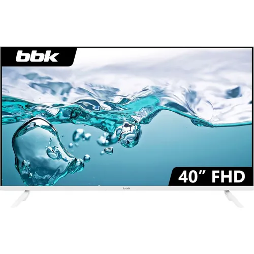 40" Телевизор BBK 40LEM-1045/FTS2C (W) FULL HD, белый