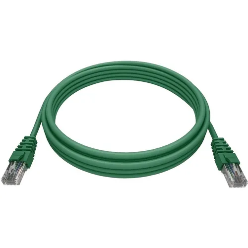Патч-корд NTSS NTSS-PC-UTP-RJ45-5e-0.15-LSZH-GN, вилка RJ-45, вилка RJ-45, кат.5E, LSZH, 0.15м, зеленый
