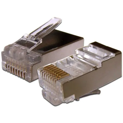 Коннектор LanMaster TWT-PL45/S-8P8C-6T FTP кат.6 RJ45 (упак.: 100шт)