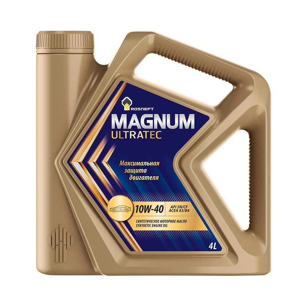Синтетическое моторное масло Роснефть Magnum Ultratec 10W-40 SN-CF 40814942