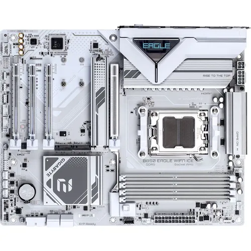 Материнская плата Gigabyte B850 EAGLE WIFI7 ICE, Socket AM5, AMD B850, ATX, Ret