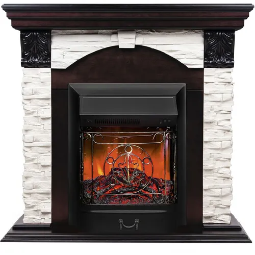 Электрокамин REALFLAME DuBLin Lux Ao/Majestic BL античный дуб