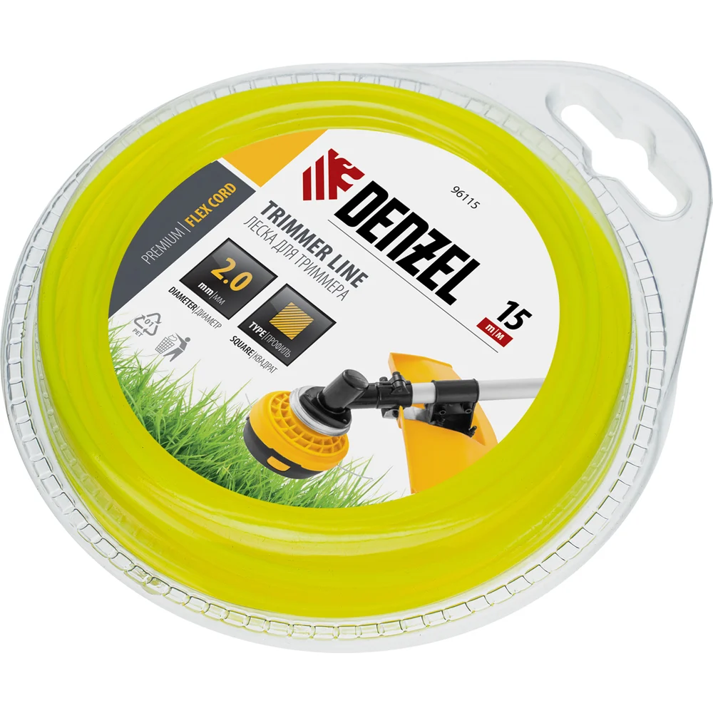 Леска для триммера Denzel FLEX CORD 96115