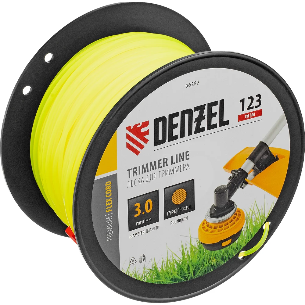 Леска для триммера Denzel FLEX CORD 96282