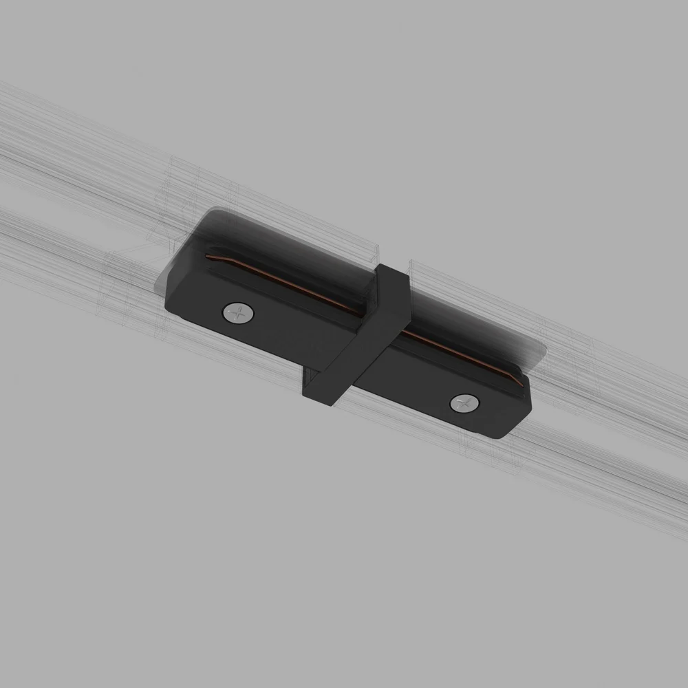 Прямой коннектор Elektrostandard TRC-1-1-I-BK a039599
