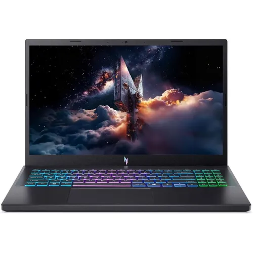 Ноутбук игровой Acer Nitro V 15 ANV15-A31-R6GF, 15.6", IPS, AMD Ryzen 7 170 3.2ГГц, 8-ядерный, 16ГБ DDR5, 512ГБ SSD, NVIDIA GeForce RTX 5060 для ноутбуков - 8 ГБ, без операционной системы, черный [nh.u3rer.004]