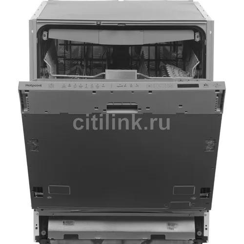 Встраиваемая посудомоечная машина HOTPOINT HI 5D83 DWT, полноразмерная, ширина 59.8см, полновстраиваемая, загрузка 15 комплектов